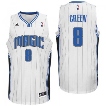 Orlando Magic #8 Jeff Green Home White New Swingman Jersey