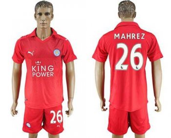 Leicester City #26 Mahrez Away Soccer Club Jersey