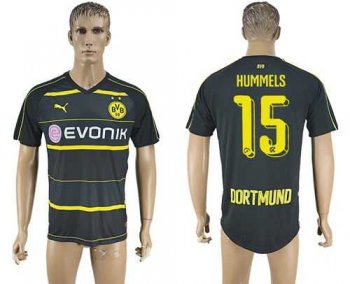 Dortmund #15 Hummels Away Soccer Club Jersey