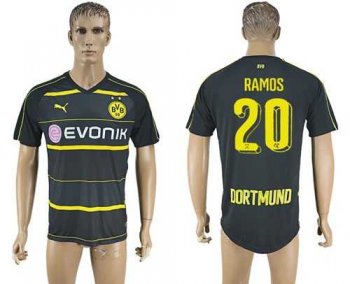 Dortmund #20 Ramos Away Soccer Club Jersey