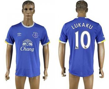 Everton #10 Lukaku Home Soccer Club Jersey