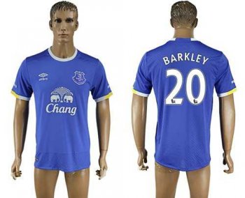 Everton #20 Barkley Home Soccer Club Jersey