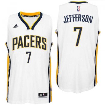 Indiana Pacers #7 Al Jefferson 2016 Home White New Swingman Jersey