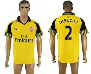 Arsenal #2 Debuchy Away Soccer Club Jersey