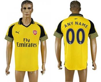 Arsenal Personalized Away Soccer Club Jersey