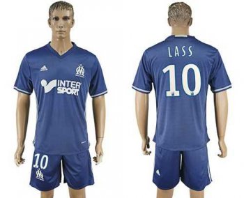 Marseille #10 LASS Away Soccer Club Jersey