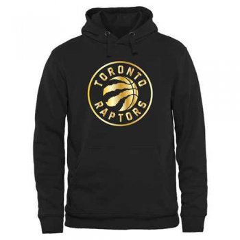 Toronto Raptors Gold Collection Pullover Hoodie Black