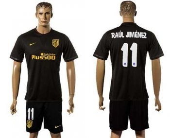 Atletico Madrid #11 Raul Jimenez Away Soccer Club Jersey