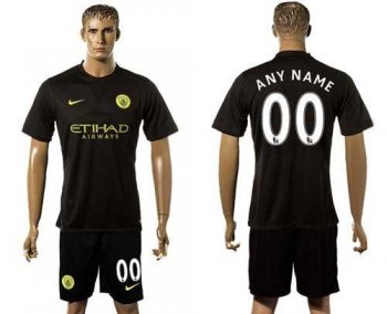 Manchester City Personalized Away Soccer Club Jersey