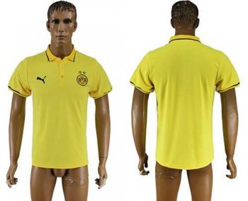 Dortmund Blank Yellow Polo Shirts