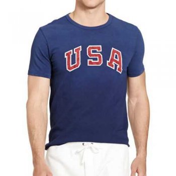 Team USA Polo Ralph Lauren 2016 Olympics T-Shirt Navy