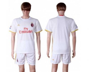 AC Milan Blank Away Soccer Club Jersey