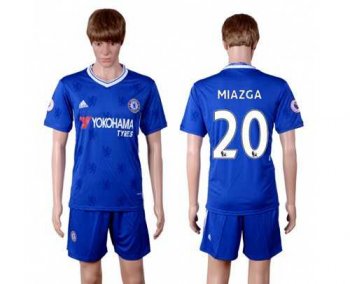 Chelsea #20 Miazga Home Soccer Club Jersey