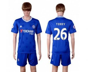 Chelsea #26 Terry Home Soccer Club Jersey