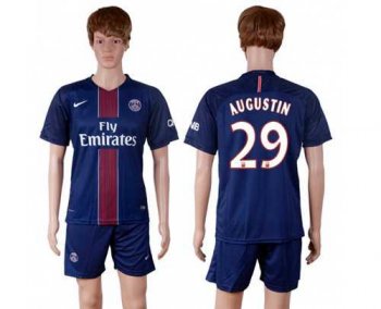 Paris Saint-Germain #29 Augustin Home Soccer Club Jersey