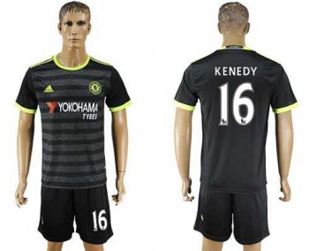 Chelsea #16 Kenedy Away Soccer Club Jersey