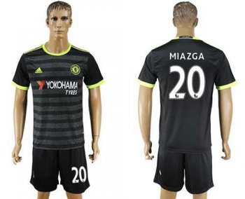 Chelsea #20 Miazga Away Soccer Club Jersey