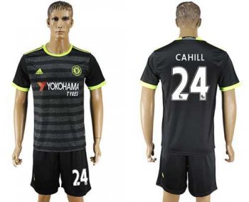 Chelsea #24 Cahill Away Soccer Club Jersey