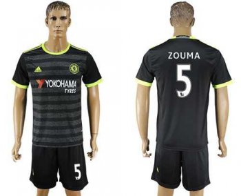 Chelsea #5 Zouma Away Soccer Club Jersey