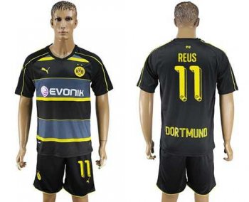 Dortmund #11 Reus Away Soccer Club Jersey