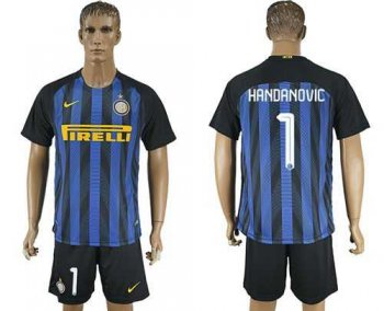 Inter Milan #1 Handanovic Home Soccer Club Jersey