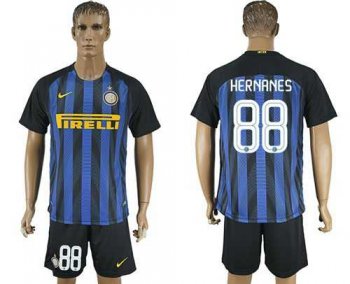 Inter Milan #88 Hernanes Home Soccer Club Jersey