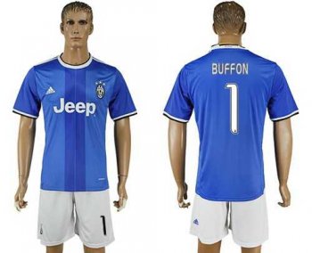 Juventus #1 Buffon Away Soccer Club Jersey