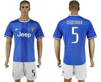 Juventus #5 Ogbonna Away Soccer Club Jersey