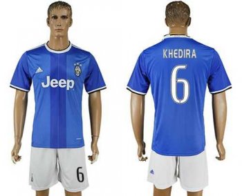 Juventus #6 Khedira Away Soccer Club Jersey