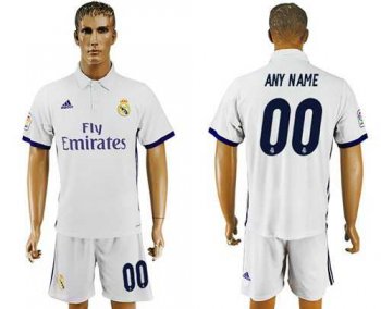 Real Madrid Personalized Home Soccer Club Jersey