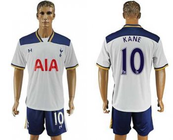 Tottenham Hotspur #10 Kane White Home Soccer Club Jersey