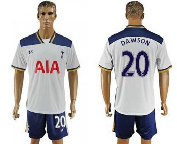 Tottenham Hotspur #20 Dawson White Home Soccer Club Jersey