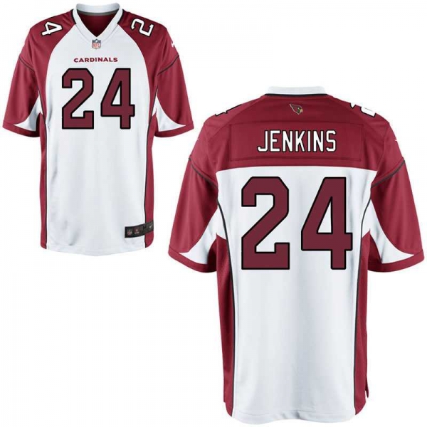 Youth Nike Arizona Cardinals #24 Mike Jenkins White Game Jersey