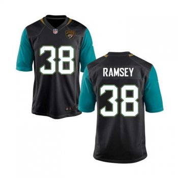 Nike Jacksonville Jaguars #38 Jalen Ramsey Black 2016 Draft Pick Game Jersey