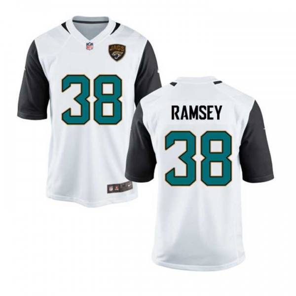 Youth Nike Jacksonville Jaguars #38 Jalen Ramsey White Game Jersey