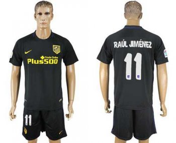 Atletico Madrid #11 Raul Jimenez Away Soccer Club Jersey