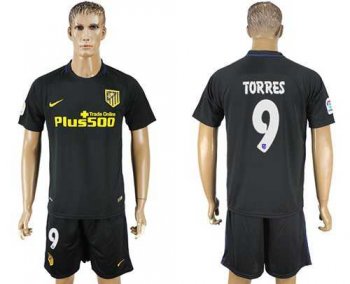 Atletico Madrid #9 Torres Away Soccer Club Jersey