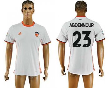 Valencia #23 Abdennour Home Soccer Club Jersey