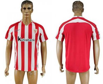 Athletic Bilbao Blank Home Soccer Club Jersey