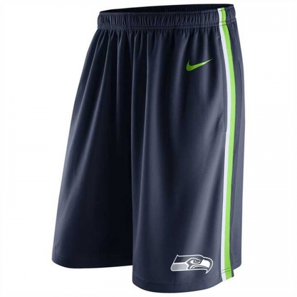 Men's Seattle Seahawks College Navy Epic Team Logo Shorts