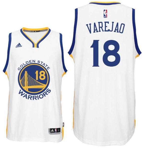 Golden State Warriors #18 Anderson Varejao New Swingman Home White Jersey