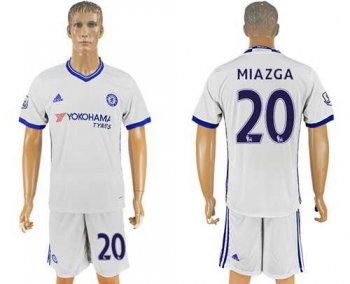 Chelsea #20 Miazga White Soccer Club Jersey