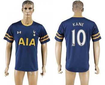 Tottenham Hotspur #10 Kane Away Soccer Club Jersey