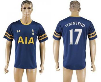 Tottenham Hotspur #17 Townsend Away Soccer Club Jersey