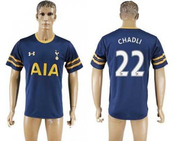 Tottenham Hotspur #22 Chadli Away Soccer Club Jersey