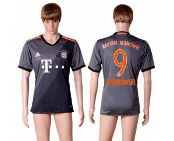 Bayern Munchen #9 Lewandowski Away Soccer Club Jersey