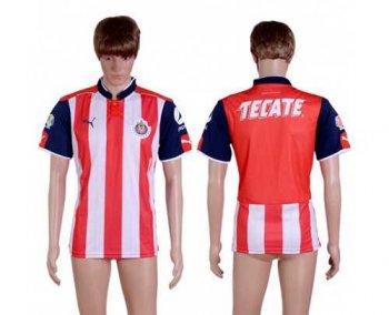 Guadalajara Blank Home Soccer Club Jersey