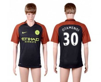 Manchester City #30 Otamendi Away Soccer Club Jersey