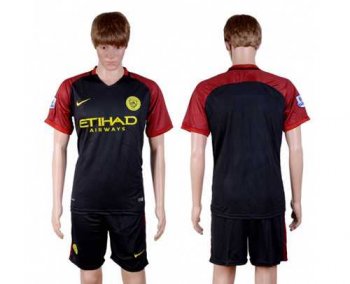 Manchester City Blank Away Soccer Club Jersey