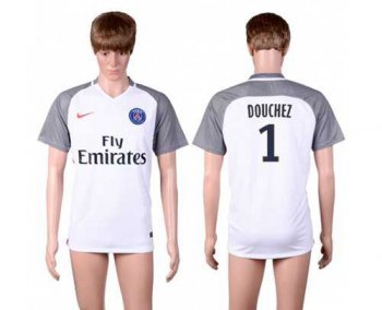 Paris Saint-Germain #1 Douchez Away Soccer Club Jersey